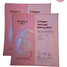 Teknocan Seoulface Kolajen Hydrojel Şeffaflaşan Eriyen Maske 34G 2 Adet