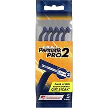 Teknocan Permatik Pro2 Kullan At Erkek Tıraş Bıçağı 5 Adet