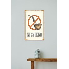 Teknocan Kuşe Kağıt Duvar Posteri No Smoking Retro DRTR0109
