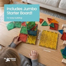 Teknocan Playmags 100 Parça Manyetik Blok Set | 1-5 Yaş Bebek ve Çocuklar Için Stem Eğitim Seti | Okul Öncesi ve Ilkokul Çocuklarına Uygun Oyuncak