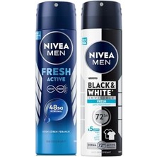 Teknocan Men Erkek Sprey Deodorant & Invisible Fresh 150 ml + Men Erkek Sprey Deodorant Fresh 150ML