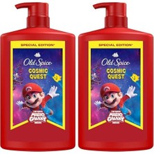 Teknocan Old Spice Süper Mario 3’ü 1 Arada Duş Jeli 1000 Mililitre (2 Paketi)