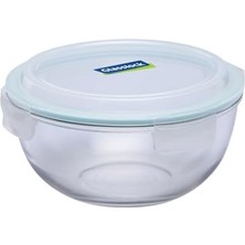 Teknocan Glasslock Yuvarlak Cam Saklama Kabı 2000 ml