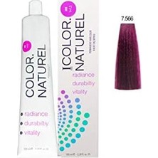 Teknocan Naturel Kalıcı Saç Boyası 100 ml 7.566 Açık Akaju Kızıl
