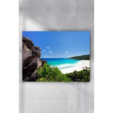 Teknocan (PSTER8195) Seyşeller Manzara Poster 2 (70X100CM)