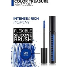 Teknocan Treasure Hacim Veren & Yüksek Pigmentli Renkli Maskara 001 Sapphıre