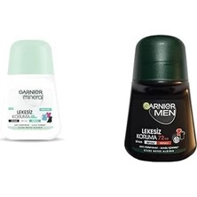 Teknocan Mineral Lekesiz Koruma Ferah Koku Roll-On Deodorant + Men Lekesiz Koruma Roll-On Deodorant