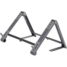 Teknocan Notebook Laptop Standı Ayarlanabilir Çok Açılı Ergonomik Dizayn - Elevate (Gri)