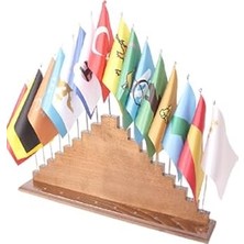 Teknocan Zc Bayrak Eski Türk Devletleri Bayrak Seti 17 Adet