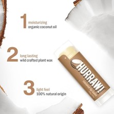 Teknocan Hurraw Coconut Lip Balm/hindistan Cevizi 4.8gr