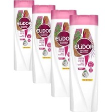Teknocan Elidor Doğanın Enerjisi Saç Bakım Şampuanı Hindistan Cevizi Yağı Onarıcı & Yıpranma Karşıtı 400 ml (4 Paketi)