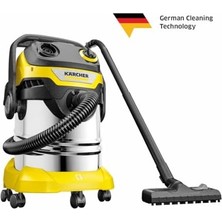 Teknocan Islak/kuru Süpürge Wd 5 S V-25/5/22, Üfleme Fonksiyonu, Güç: 1100 W, Paslanmaz Çelik Hazne: 25 L