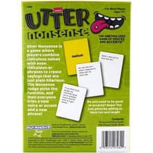 Teknocan Playmonster Utter Nonsense Naughty Edition - Çılgın Sesler ve Vurgu Oyunu - Yetişkin Versiyonu - Yetişkin Içerik - 17+