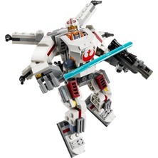 Teknocan Luke Skywalker X–wing Robotu 75390 – 6 Yaş ve Üzeri Çocuklar Için Hediye Fikri, Işın Kılıcı ve Blaster Silahıyla Birlikte Minifigür Içeren Yaratıcı Oyuncak Yapım Seti (195 Parça)