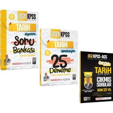 Indeks Akademi 2026 Kpss Tarih Algoritma Soru Bankası Deneme ve Çıkmış Sorular Seti 3 Kitap