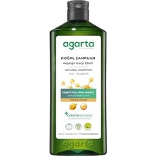 Teknocan Agarta Doğal Kepeğe Karşı Etkili Şampuan 400 ml (Vegan,tuzsuz)