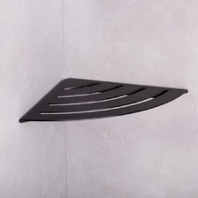 Teknocan Duş Raf Sistemi Siyah Renk 30X210X210 mm