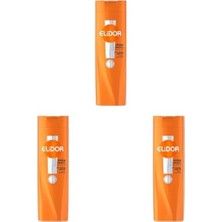 Teknocan Elidor Saç Bakım Şampuanı Anında Onarıcı 400 ml (3 Paketi)