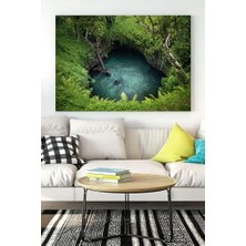 Teknocan (PSTER15805) To Sua Göl Manzara Kanvas Tablo 40 x 60