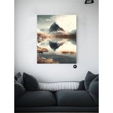 Teknocan (PSTER21027) Kuzey Kuşları Iskandinav Tarzı Poster 60 x 90