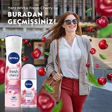 Teknocan Fresh Cherry Kadın Sprey Deodorant, 150 ml (3 Paketi)