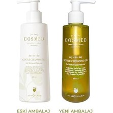 Teknocan Cosmed Nemlendirici Etkili Nazik Yüz Temizleme Jeli, Gentle Cleansing Gel, 200 ml (2 Paketi)