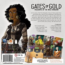 Teknocan Renegade Game Studios Batı Krallığının Vizörleri: Altın Kapıları Genişletme - Masa Oyunu, 14+ Yaş