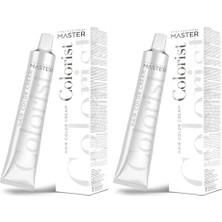 Teknocan Professional Tüp Saç Boyası Boya 60 ml 1.0 Siyah (2 Paketi)