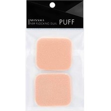 Teknocan Çift Taraflı Makyaj Süngeri Nbr Flocking Dual Puff 2 Adet