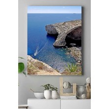 Teknocan (PSTER14941) Akdeniz Manzara Kanvas Tablo 21 x 30