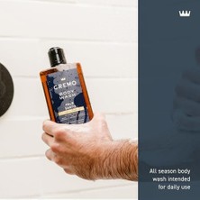 Teknocan Cremo Erkekler Için Zengin Köpüren Palo Santo Vücut Yıkama, Parlak Kakule Notları, Kuru Papirüs ve Aromatik Palo Santo, 16 Fl Oz