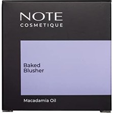 Teknocan Cosmetics Baked Blusher 06 Hot Rose Işıltılı Fırınlanmış Toz Allık