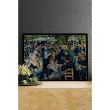 Teknocan (PSTER14637) Galette Değirmeni - Auguste Renoir Sanatsal Çerçeveli Tablo 21 x 30