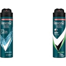 Teknocan Rexona Men Erkek Sprey Deodorant Xtra 72 Saat Kesintisiz Üstün Koruma 150 Ml(1) Rexona Men Erkek Sprey Deodorant Natural Fresh Mint 72 Saat Kesintisiz Üstün Koruma 150 Ml(2)