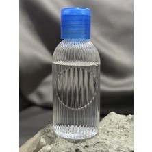 Teknocan 50 Adet 50 ml Boş Plastik Şişe DNZ21 Mavi Kapak