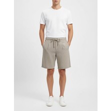 Only & Sons Onsleo Tap Lın Mıx 0006 Shorts Erkek Kahverengi Şort - 22036888