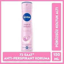 Teknocan Creme Soft Kremsi Dokunuş Banyo ve Duş Jeli 500 ml + Kadın Sprey Deodorant Pearl&beauty 150 ml