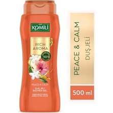Teknocan Komili 1878 Rich Aroma Peace&calm Kalıcı Parfüm Etkili Duş Jeli 500 ml