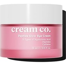 Teknocan Cream Co. Peptide Glow Eye Cream, Nemlendirici Göz Kremi, 15 ml