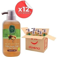 Teknocan Doğal Argan Yağlı Duş Jeli 600 ml x 12