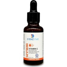 Teknocan D'enzyme Vitamin C Brightening Serum-(Wıth Ferulıc Acıd, Nıacınamıde And Hyaluronıc Acıd)