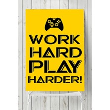 Teknocan (PSTER21514) Tasarım Gamer Oyun Poster 4 (40X60CM)