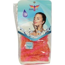 Teknocan Karagöz Yumuşak Banyo Lifi ve Kese 2'li Set Lüx Duş Seti