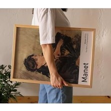 Teknocan Manet Çerçevesiz Poster, Modern Dekoratif Çerçevesiz Poster, Tablo, Manet-2, 30 x 40