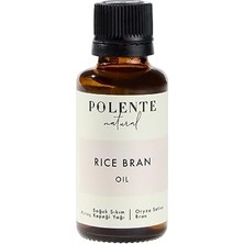 Teknocan Polente Natural - Pirinç Kepegi Yağı - Soğuk Sıkım (30 Ml)