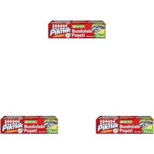 Teknocan Piknik Buzdolabı Poşeti Büyük 15'li 3lü Paket