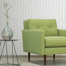 Teknocan RMK11364WP Gri ve Beyaz Kene Işareti Peel And Stick Duvar Kağıdı