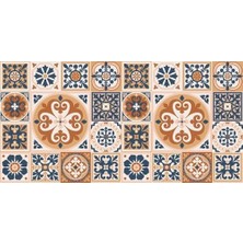 Teknocan Yer Kaplama Zemin Kaplama Folyosu 65X130 cm Akdeniz Desen