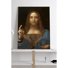 Teknocan (PSTER18991) Salvator Mundi - Vinci Sanatsal Kanvas Tablo 21 x 30