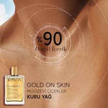 Teknocan On Skin Kuru Yağ – Yasemin, Manolya, Hanımeli, Kalendula ve Hindistan Cevizi Yağları Içeren Işıltı Veren Nemlendirici – 100 ml – Tüm Cilt Tipleri Için